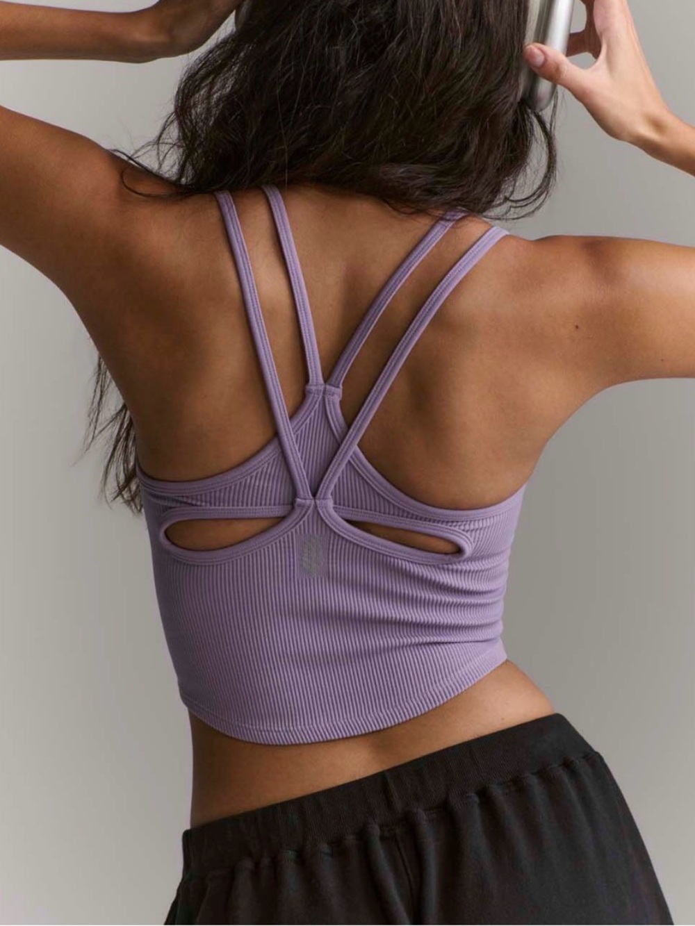 Cropped Tank - Lavender